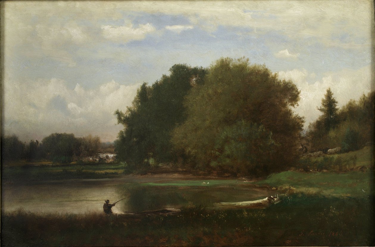 Maisema tekijältä George Inness
