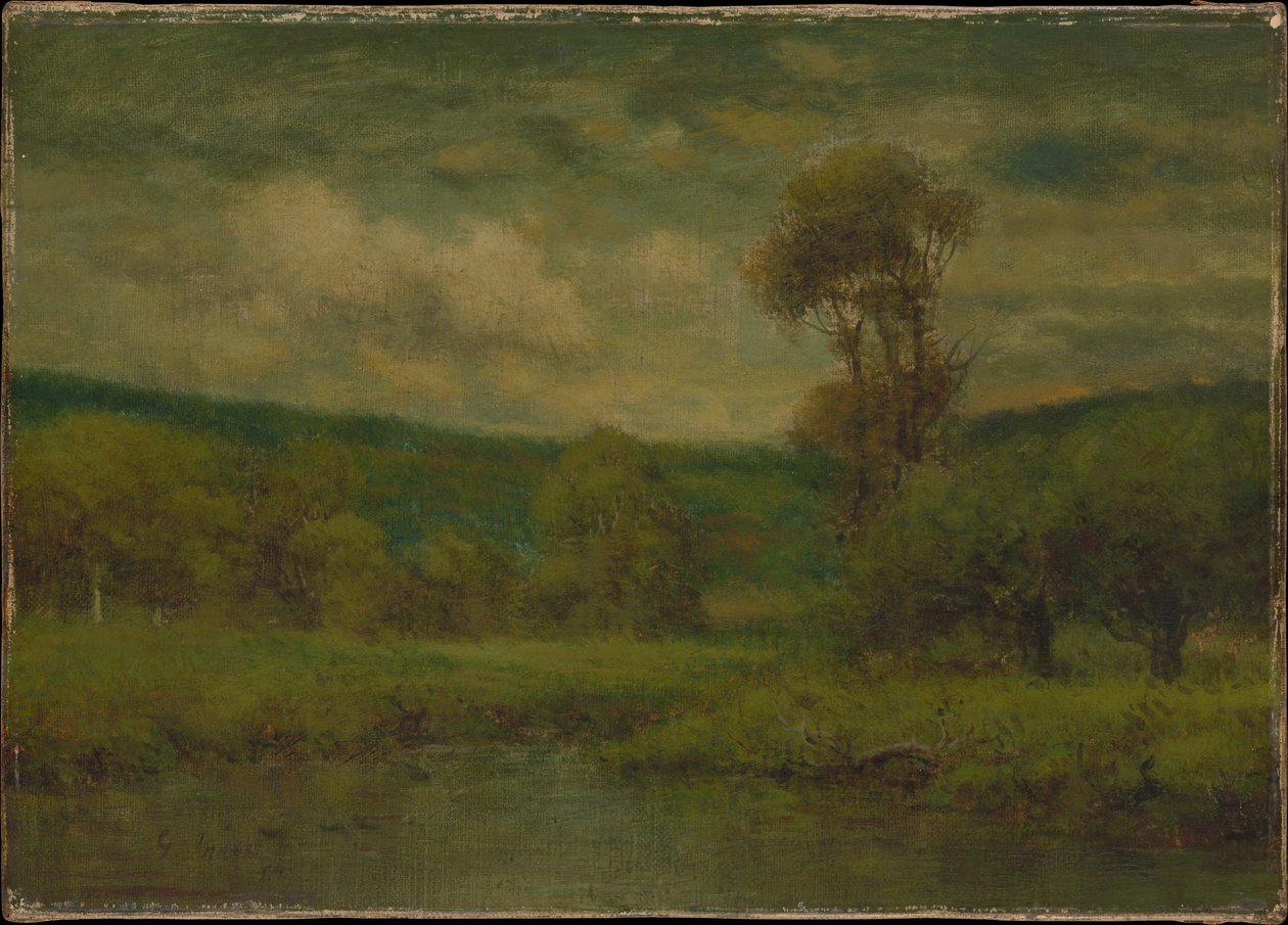 Maisema tekijältä George Inness