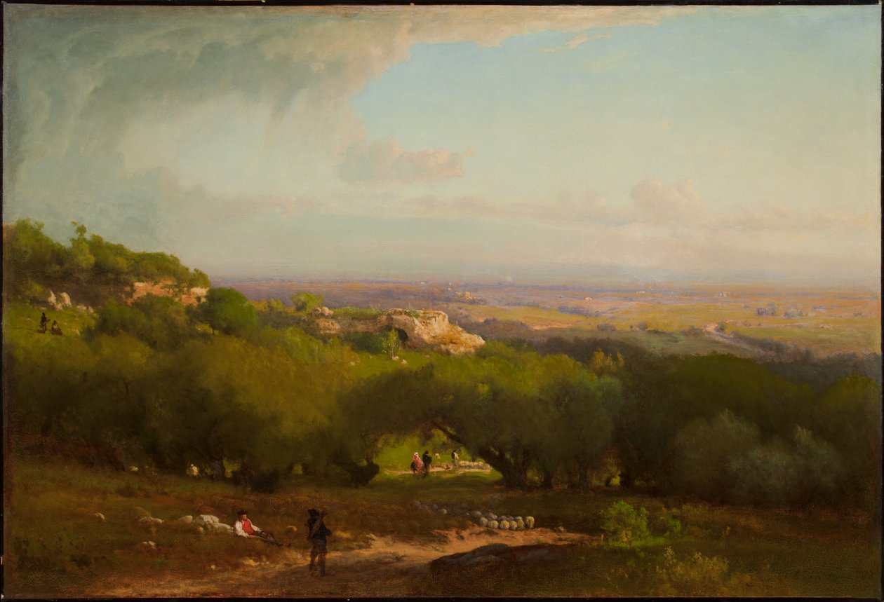 Alban Hills, 1873 tekijältä George Inness