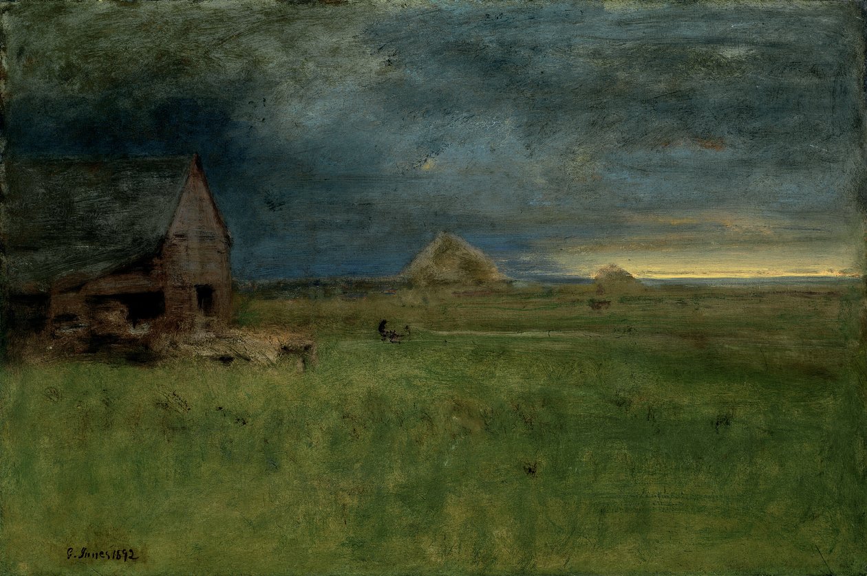 Lonely Farm, Nantucket tekijältä George Inness