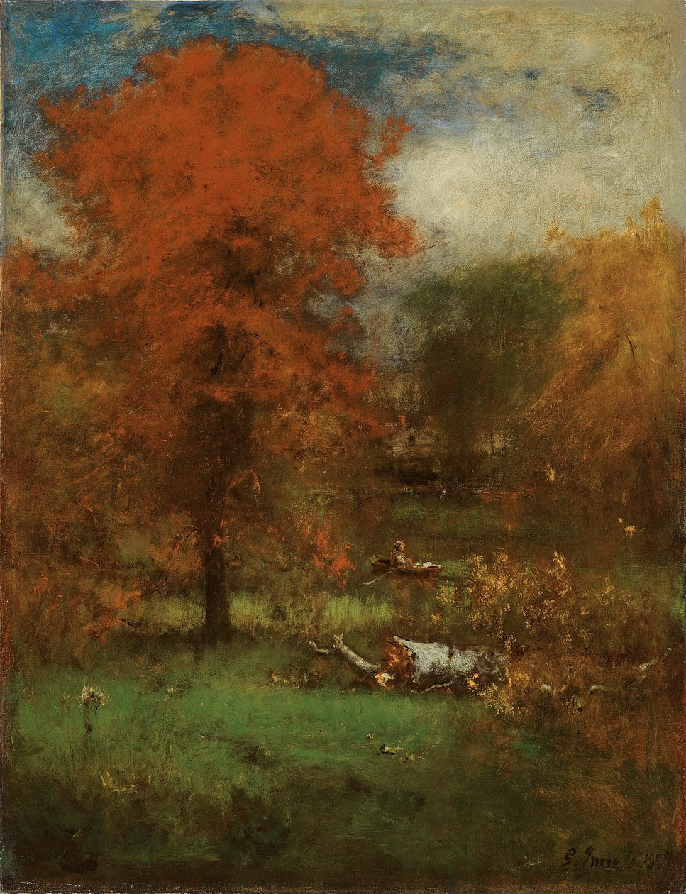 Myllylampi tekijältä George Inness
