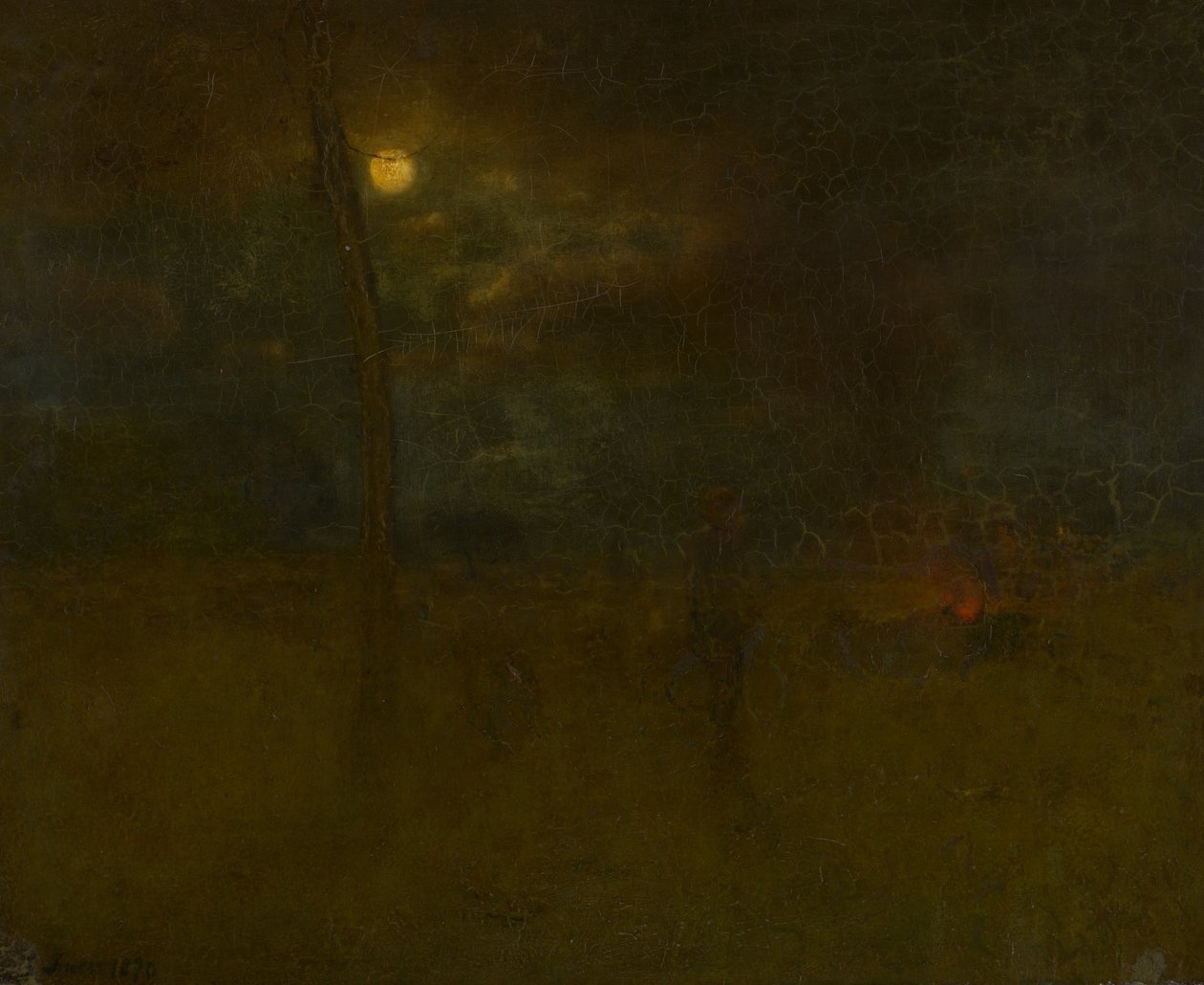 Kuu yöllä tekijältä George Inness