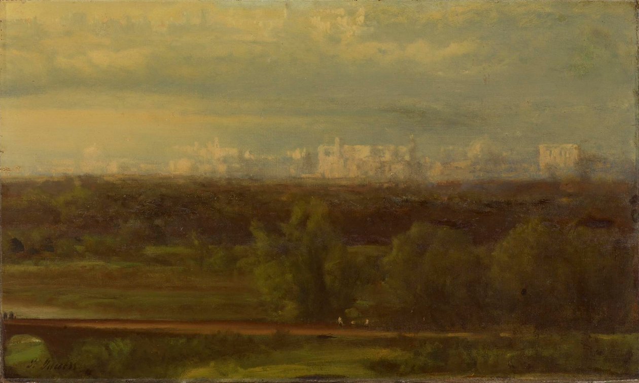 Näynomainen maisema tekijältä George Inness
