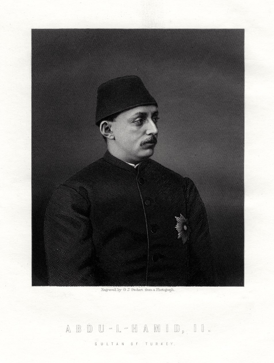 Abd-ul-Hamid II, viimeinen ottomaanien valtakunnan sulttaani, 1800-luku. tekijältä George J. Stodart
