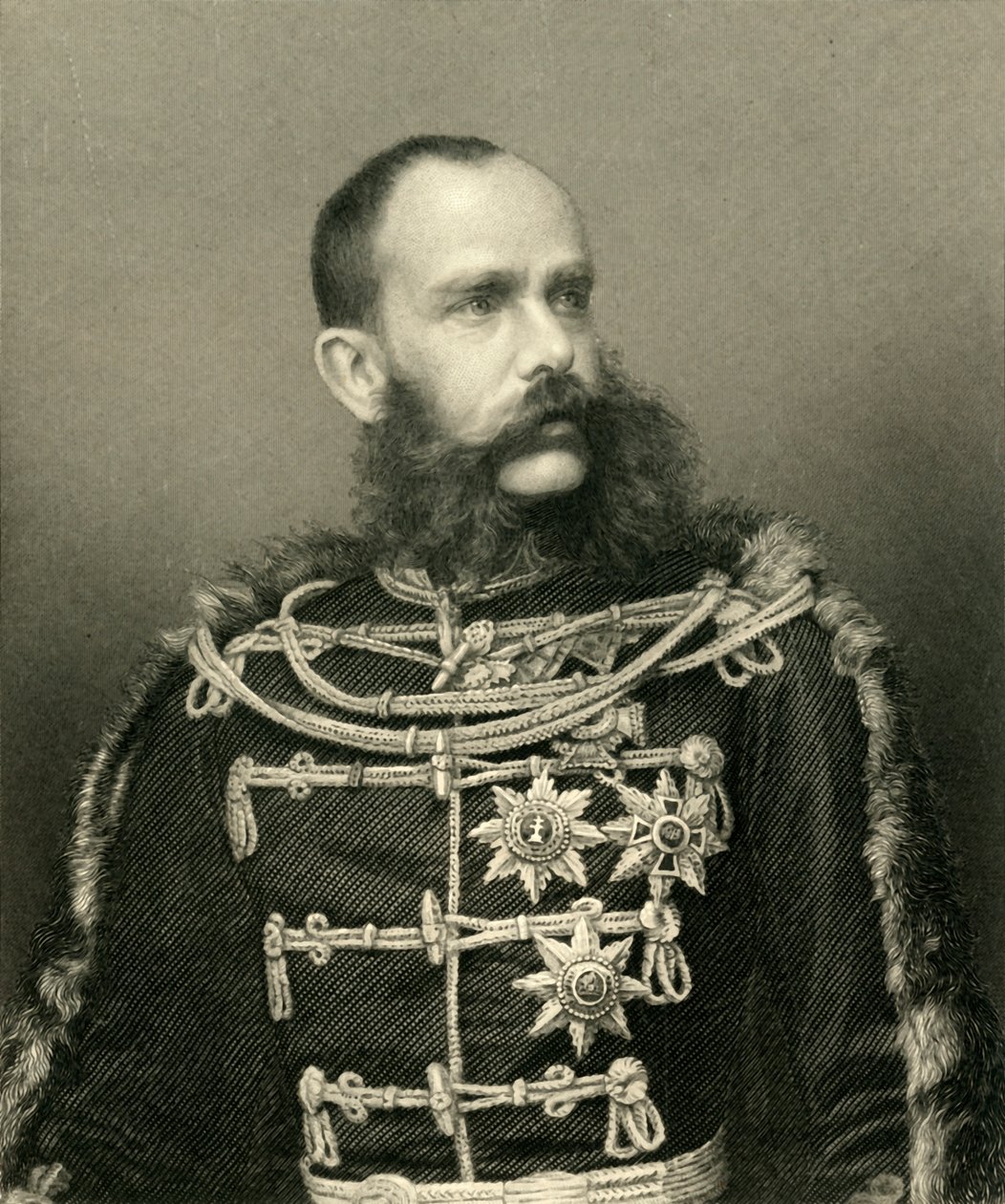 "Francis Joseph, Itävallan keisari", n. 1872. tekijältä George J Stodart