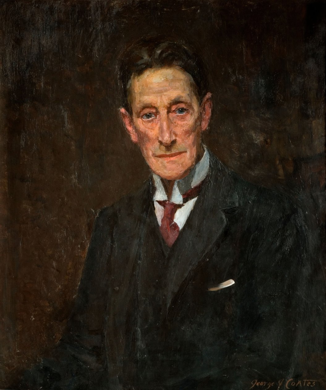Sir Johnston Forbes-Robertsonin muotokuva, 1900-1925. tekijältä George James Coates