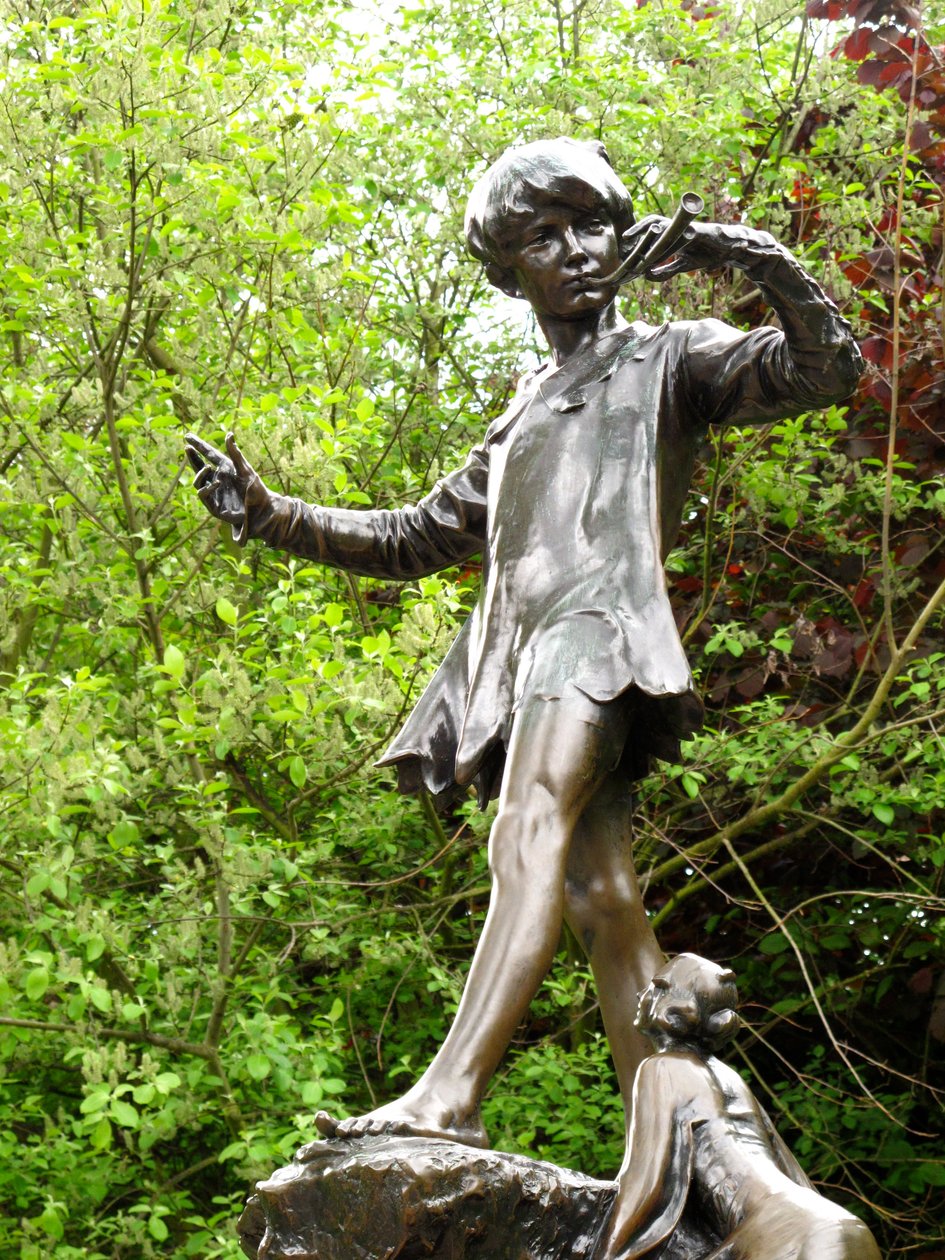 Peter Pan, 1912 (pronssi) tekijältä George James Frampton