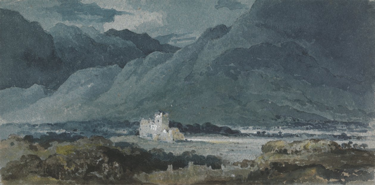 Ross Castle, Killarney, 4. syyskuuta 1812 tekijältä George Jones
