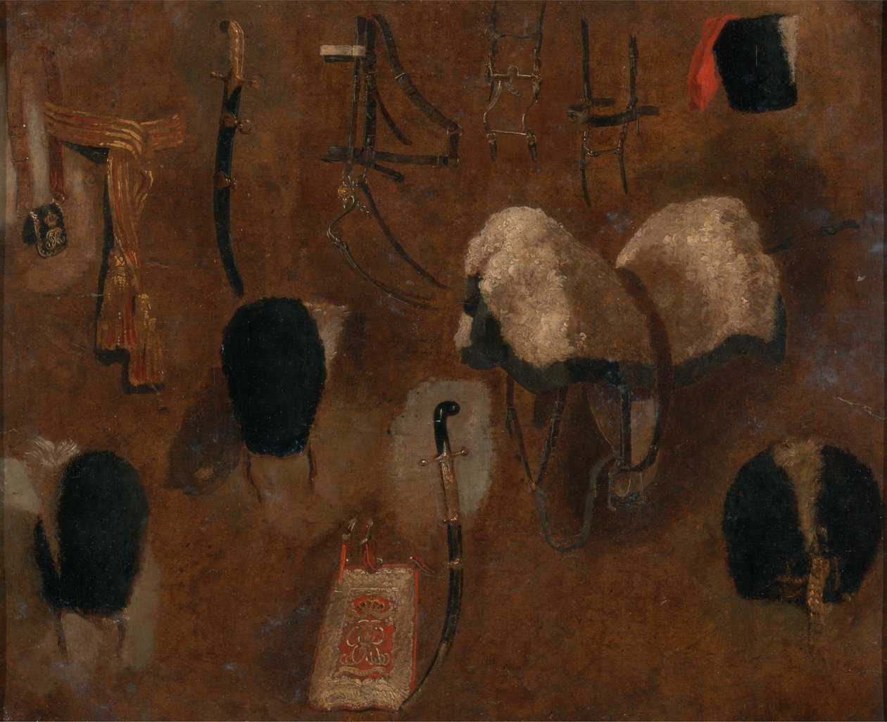 Studies of Military Accoutrements: tutkimus Waterloon taistelusta tekijältä George Jones