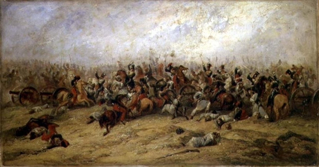 Conflict at the Guns, Balaclava, 1854 tekijältä George Jones