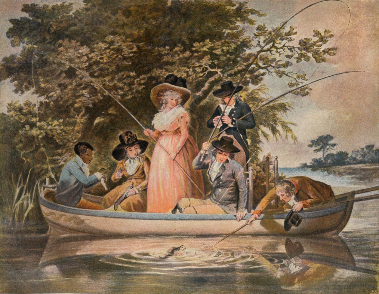 A Party Angling, 1789, 1902 tekijältä George Keating