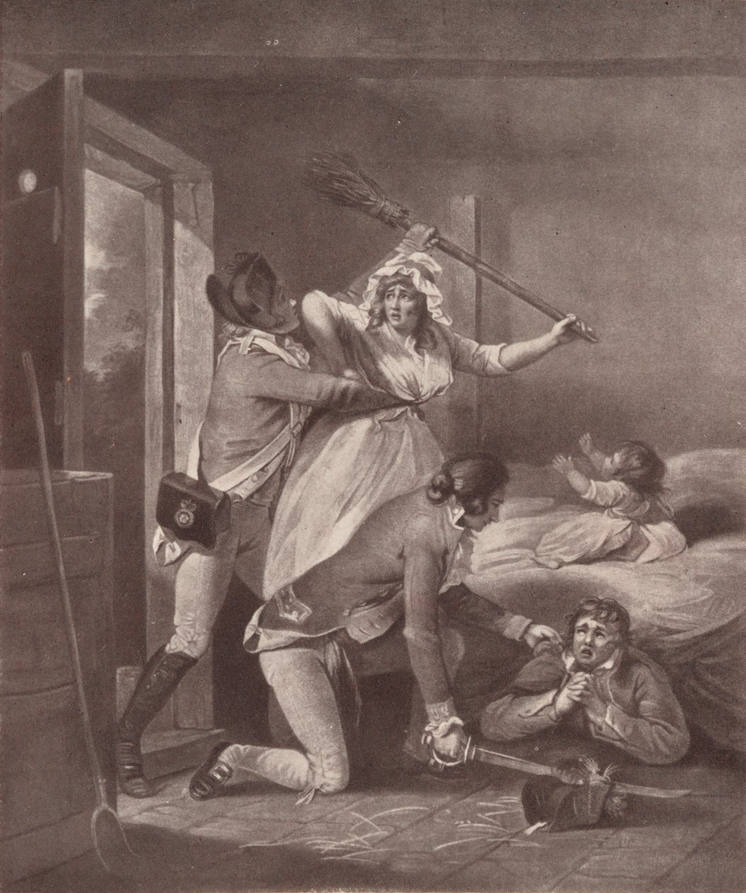 "Recruit Deserted", 1791 1909 tekijältä George Keating
