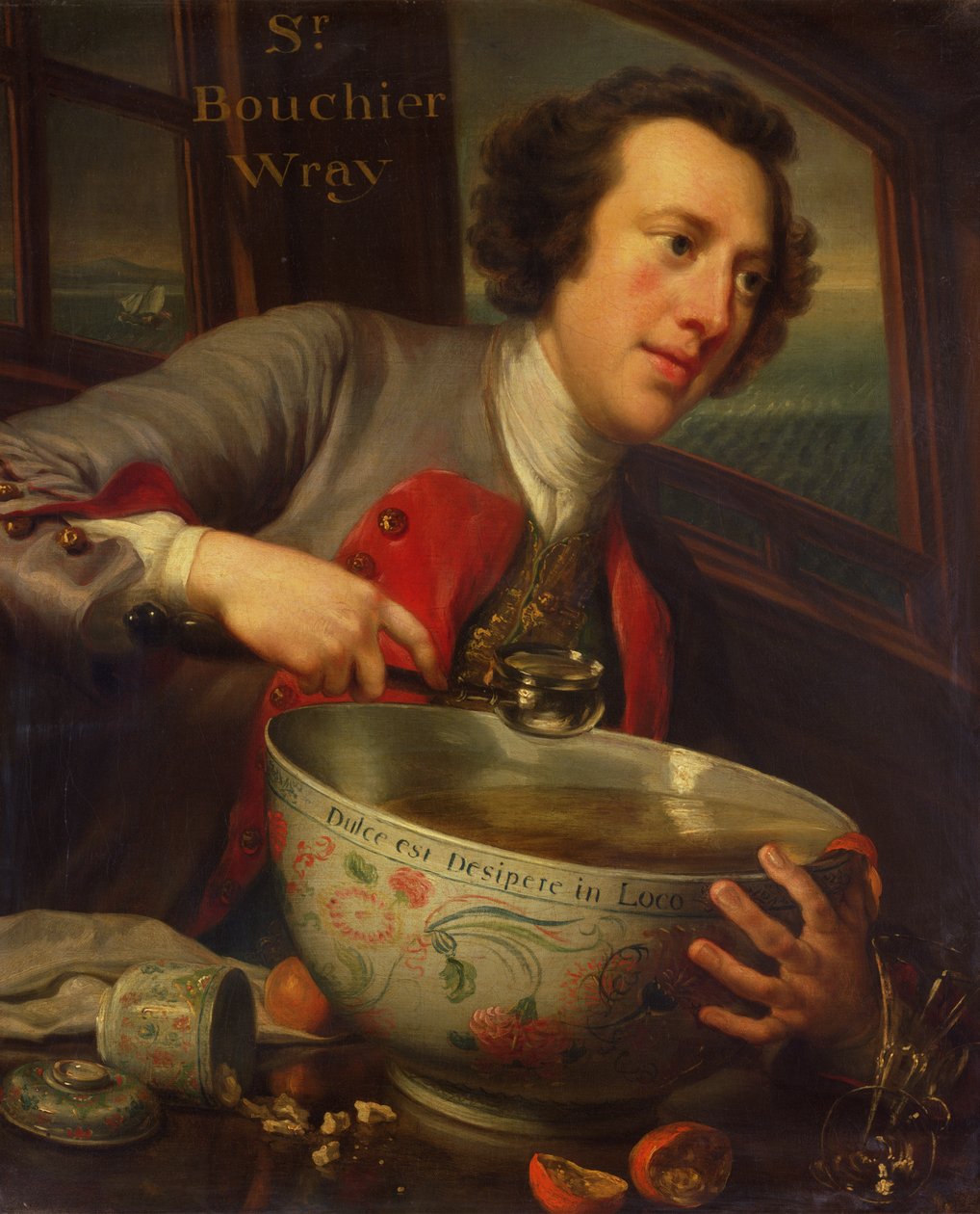 Sir Bouchier Wrey, 1744 tekijältä George Knapton