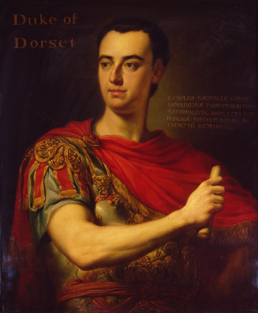 Dorsetin herttua, 1744 tekijältä George Knapton