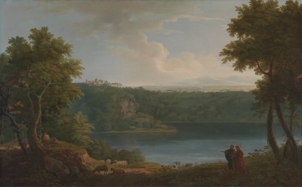 Albano-järvi tekijältä George Lambert