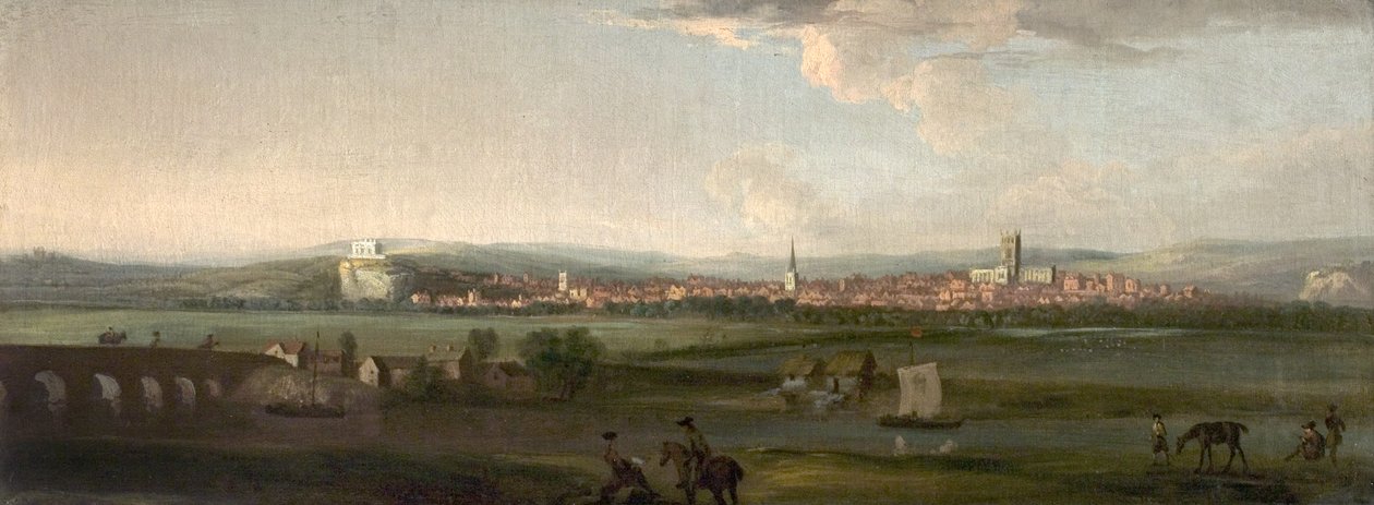 Nottinghamshire etelästä tekijältä George Lambert