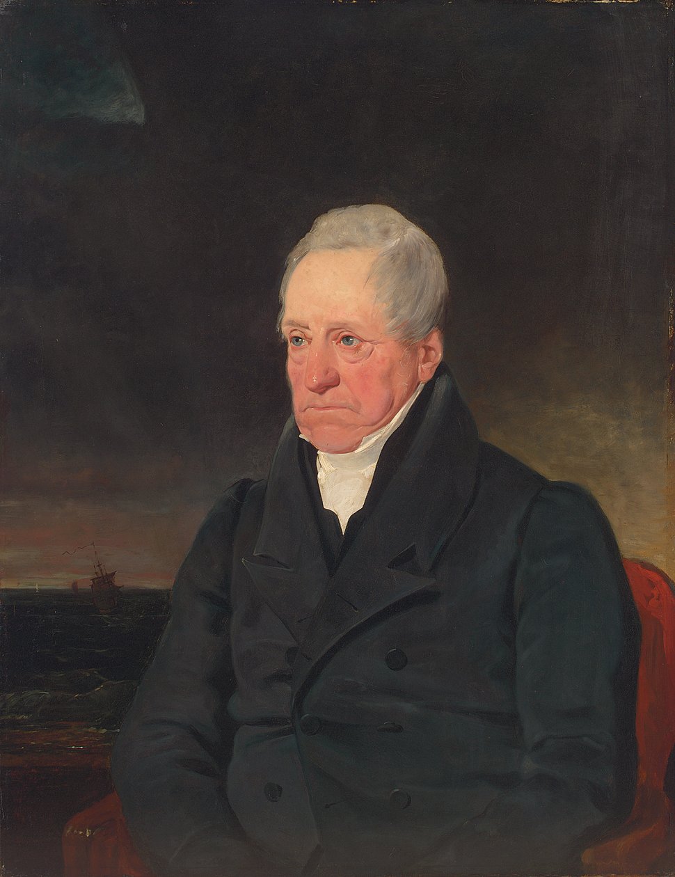 William Curlingin muotokuva, Esq., 1828 tekijältä George Lance