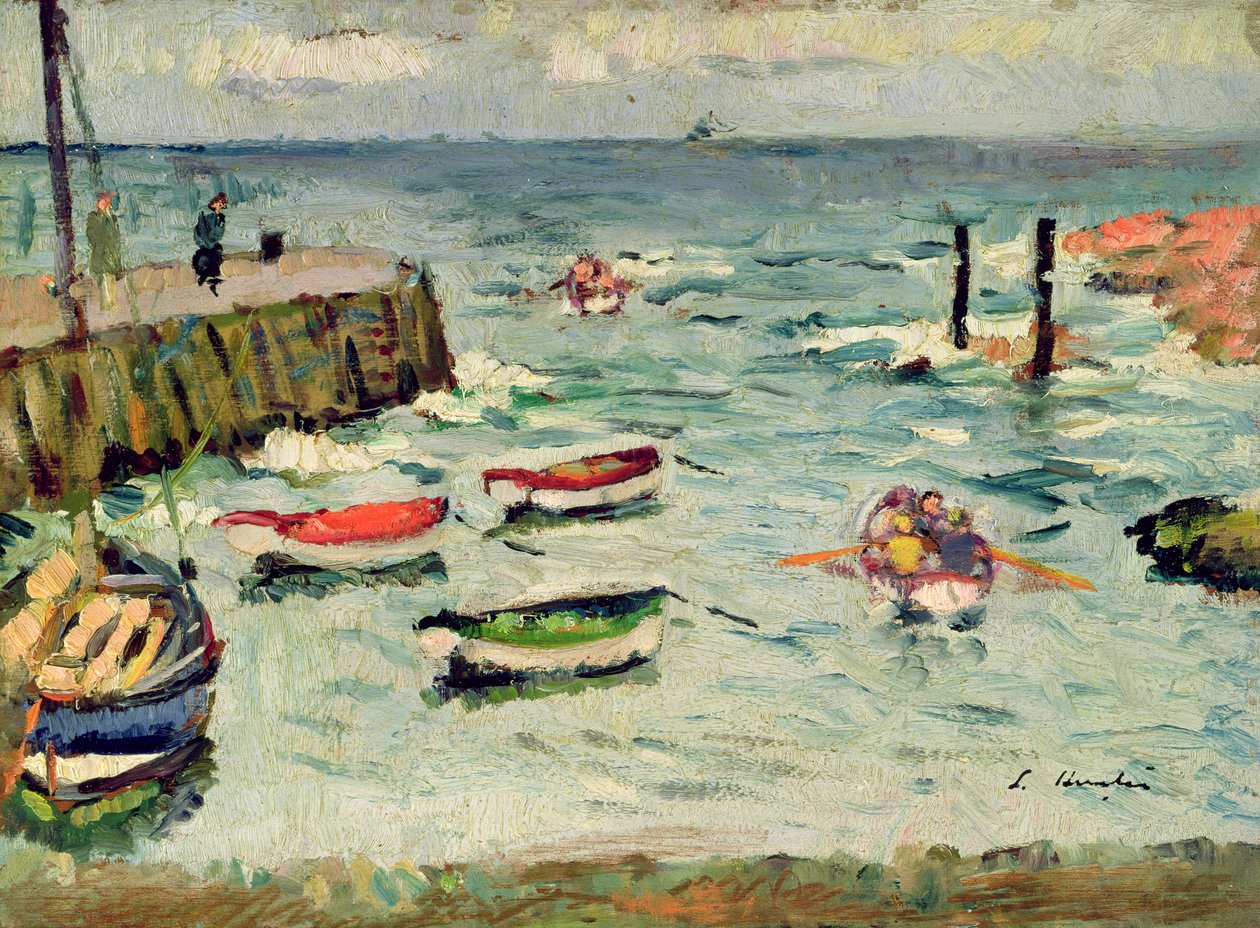 Kesäpäivä, Largo (öljy paneelissa) tekijältä George Leslie Hunter