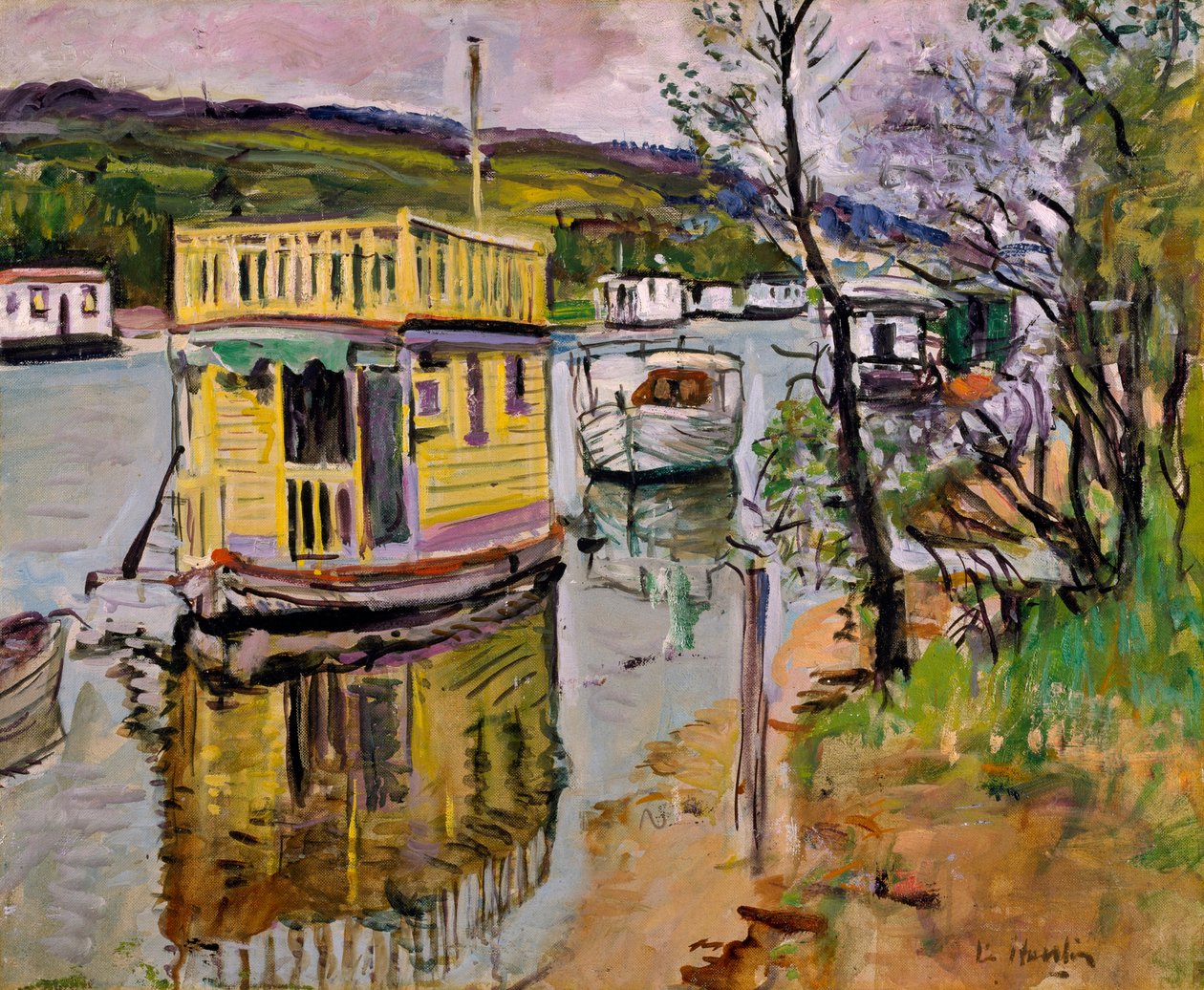 Asuntoveneet, Loch Lomond (öljy kankaalle) tekijältä George Leslie Hunter