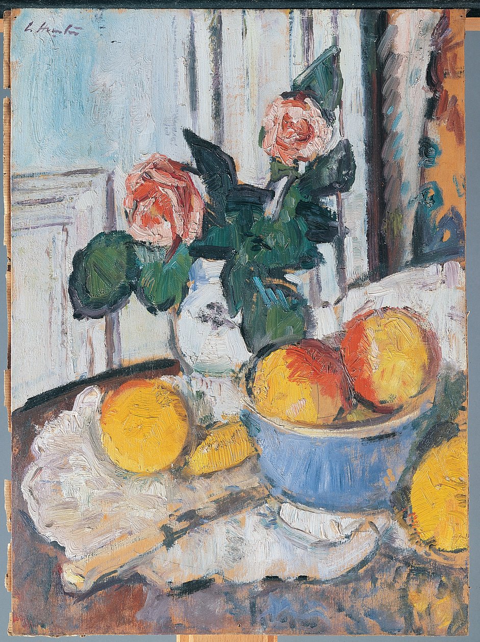 Asetelma tekijältä George Leslie Hunter
