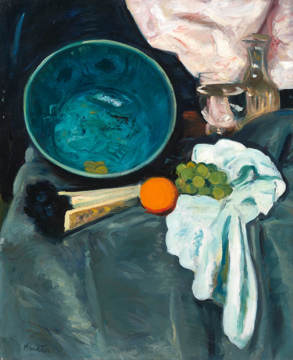 The Green Bowl, n. 1920 (öljy kankaalle) tekijältä George Leslie Hunter