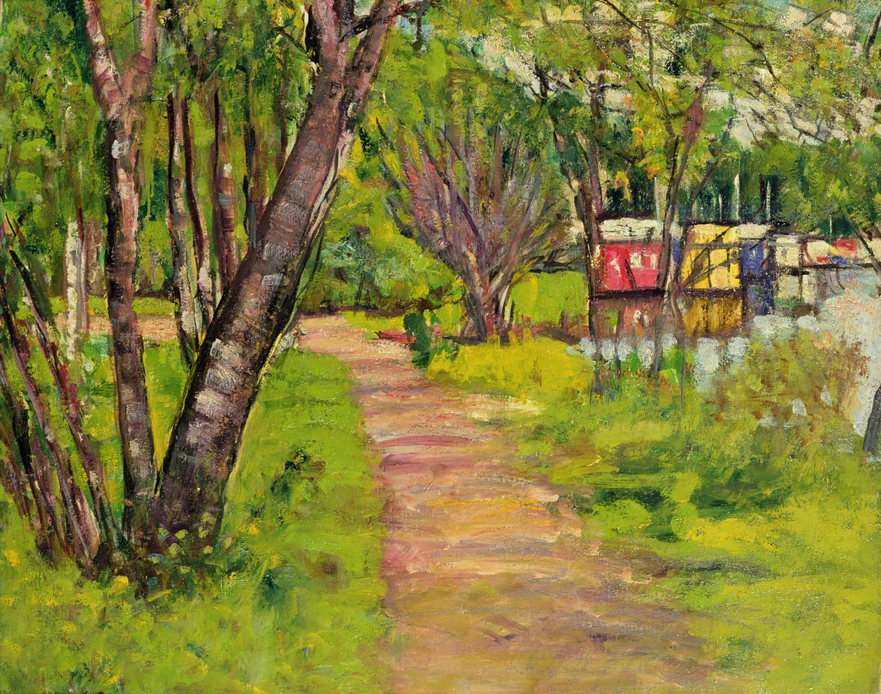 Polku, Loch Lomond tekijältä George Leslie Hunter