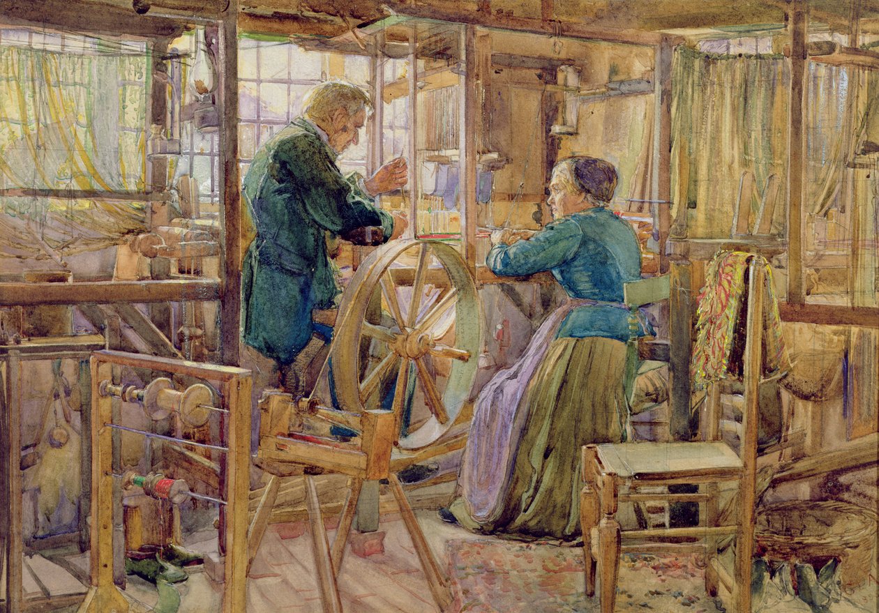 Huonekalut ja erilaiset esineet 1100- ja 1300-luvuilta tekijältä George Lilly Anderson