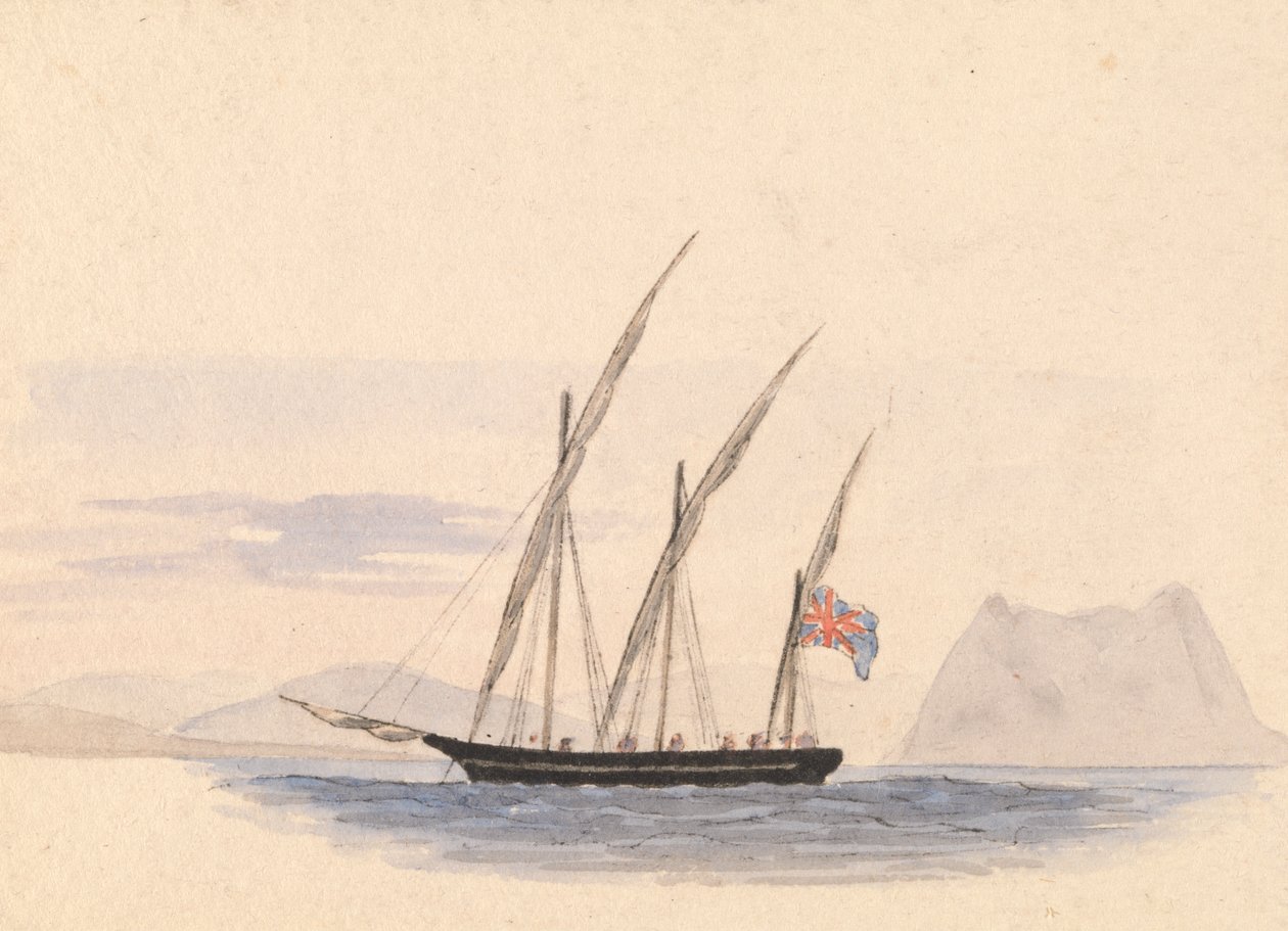 Mystiquessä, Gibraltarilla tekijältä George Lothian Hall