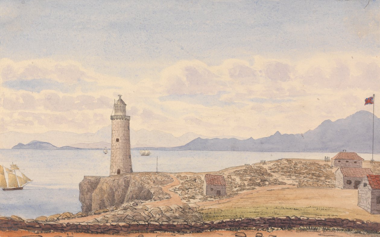 Europa Lighthouse, Ceuta, Espanja tekijältä George Lothian Hall