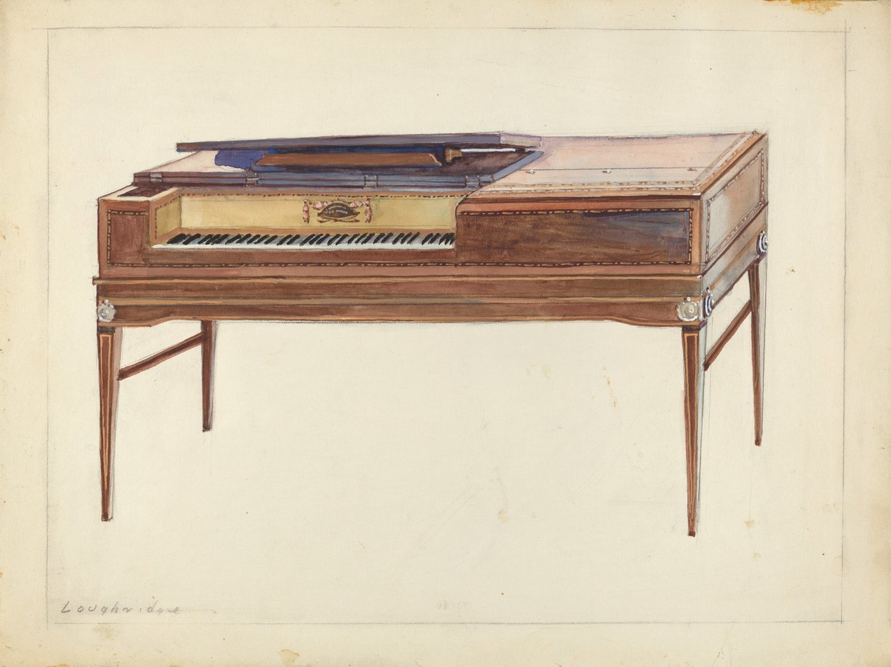 Piano tekijältä George Loughridge