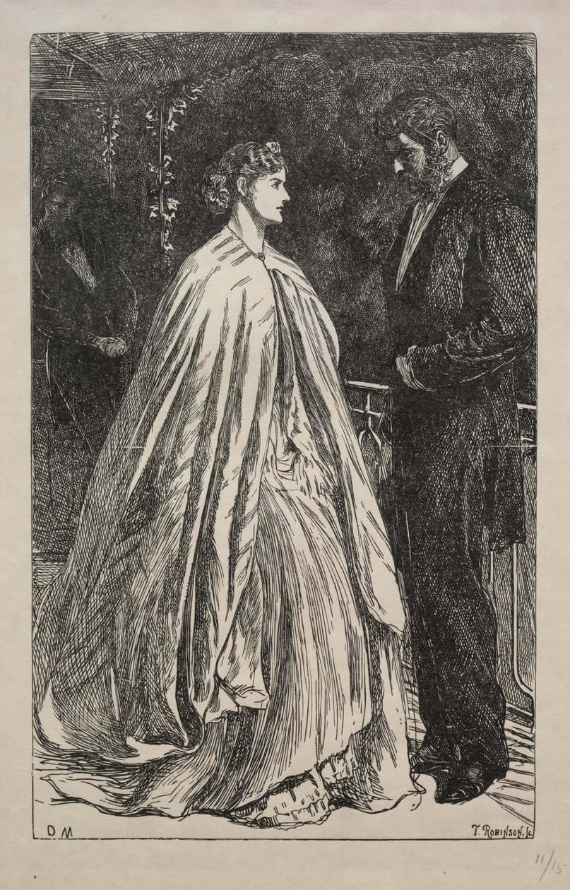 Kaksi yhteen Majorissa, 1866. tekijältä George Louis Palmella Busson Du Maurier