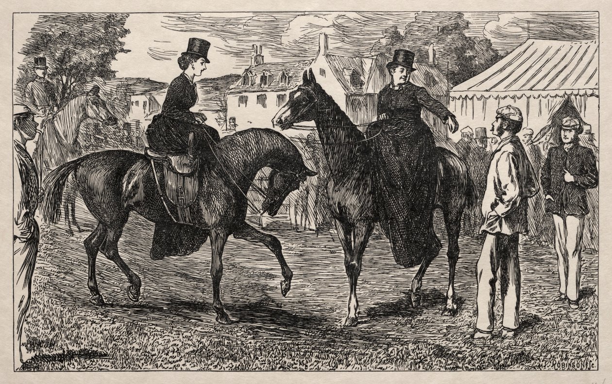 Miksi Pifflers menetti paluuottelunsa, 1865. tekijältä George Louis Palmella Busson Du Maurier