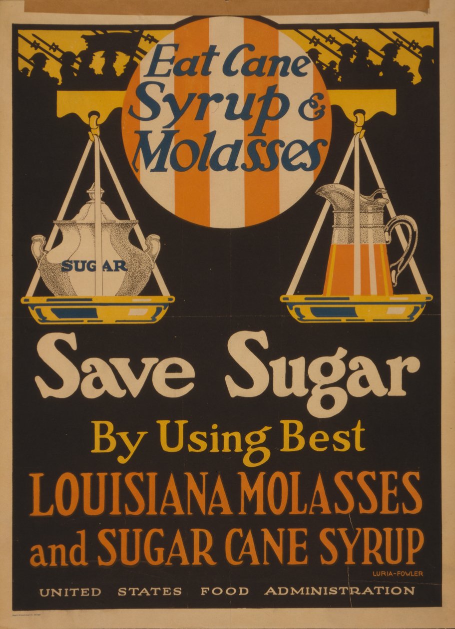 Syö ruokosiirappia ja melassia, säästä sokeria käyttämällä parasta Louisianan melassia ja sokeriruokosiirappia tekijältä Bartolome Esteban and studio Murillo