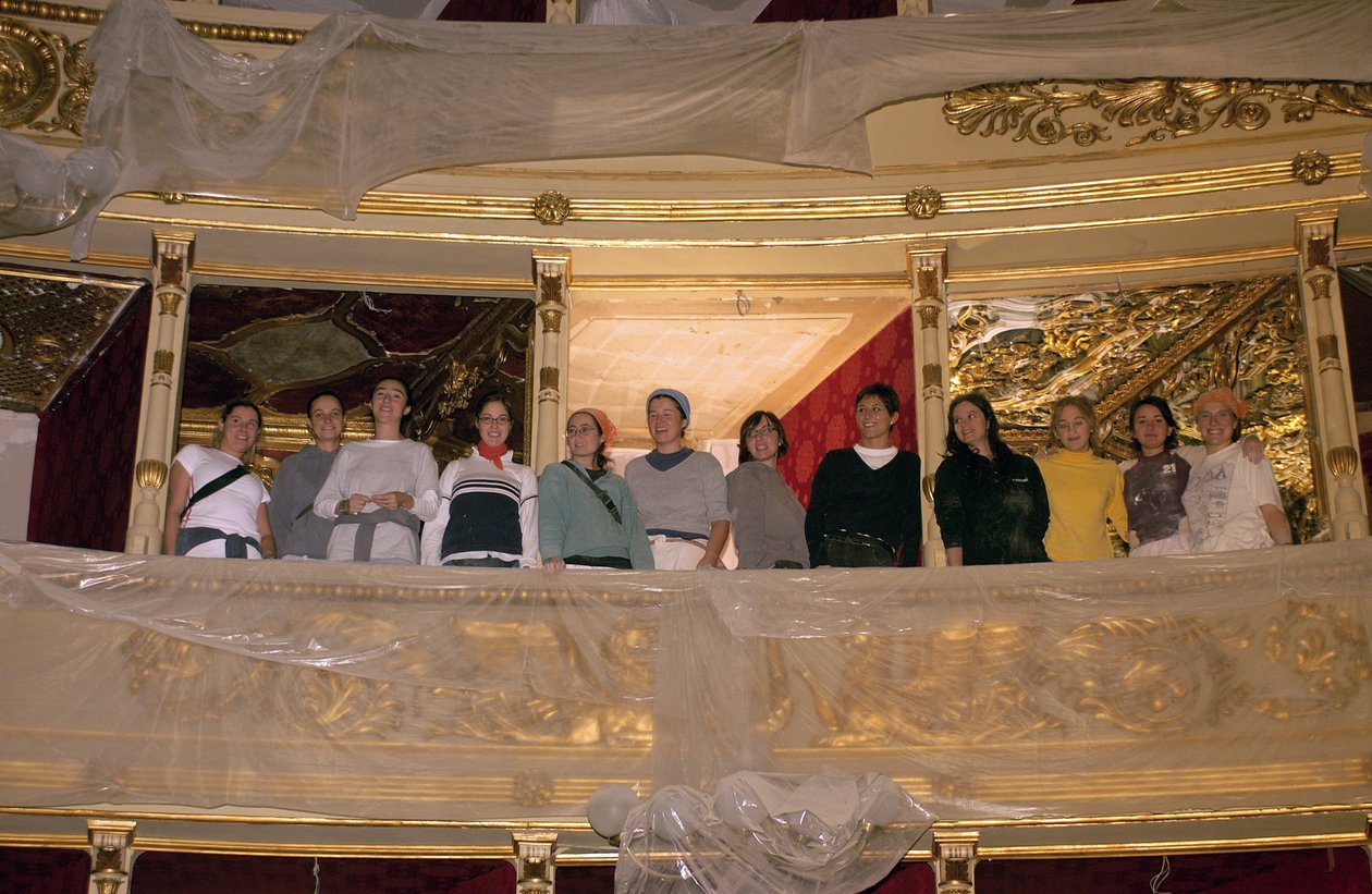 Teatro Alla Scalan entisöinti, Milano 10.11.2004 (kuva) tekijältä Bartolome Esteban and studio Murillo