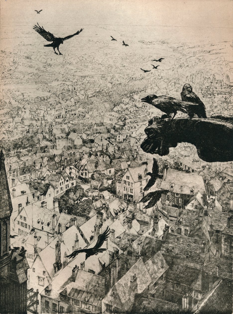 "The Jackdaws of Chartres", 1917 tekijältä George Marples