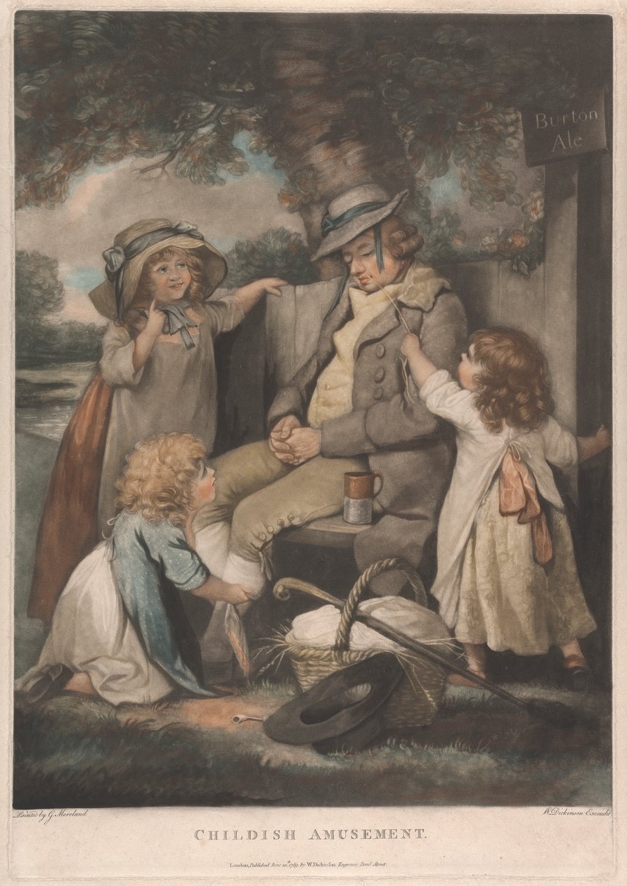 Lapsellinen huvi tekijältä George Morland