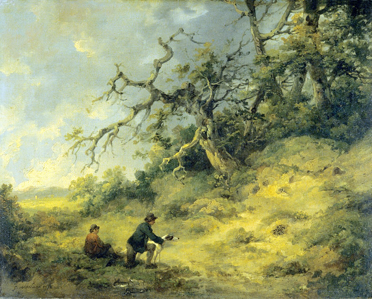 Frettiminen tekijältä George Morland