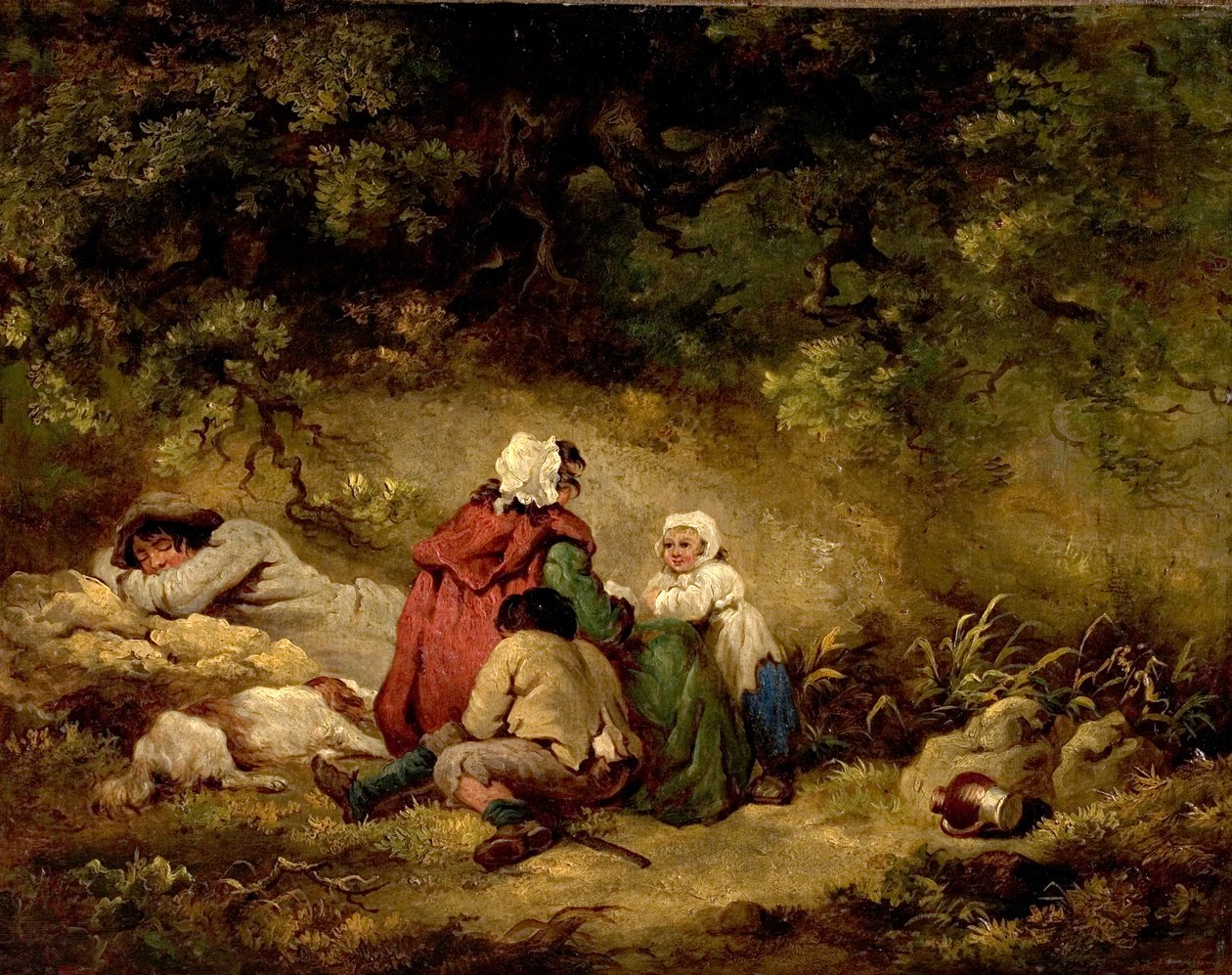 Mustalaisten leiri tekijältä George Morland