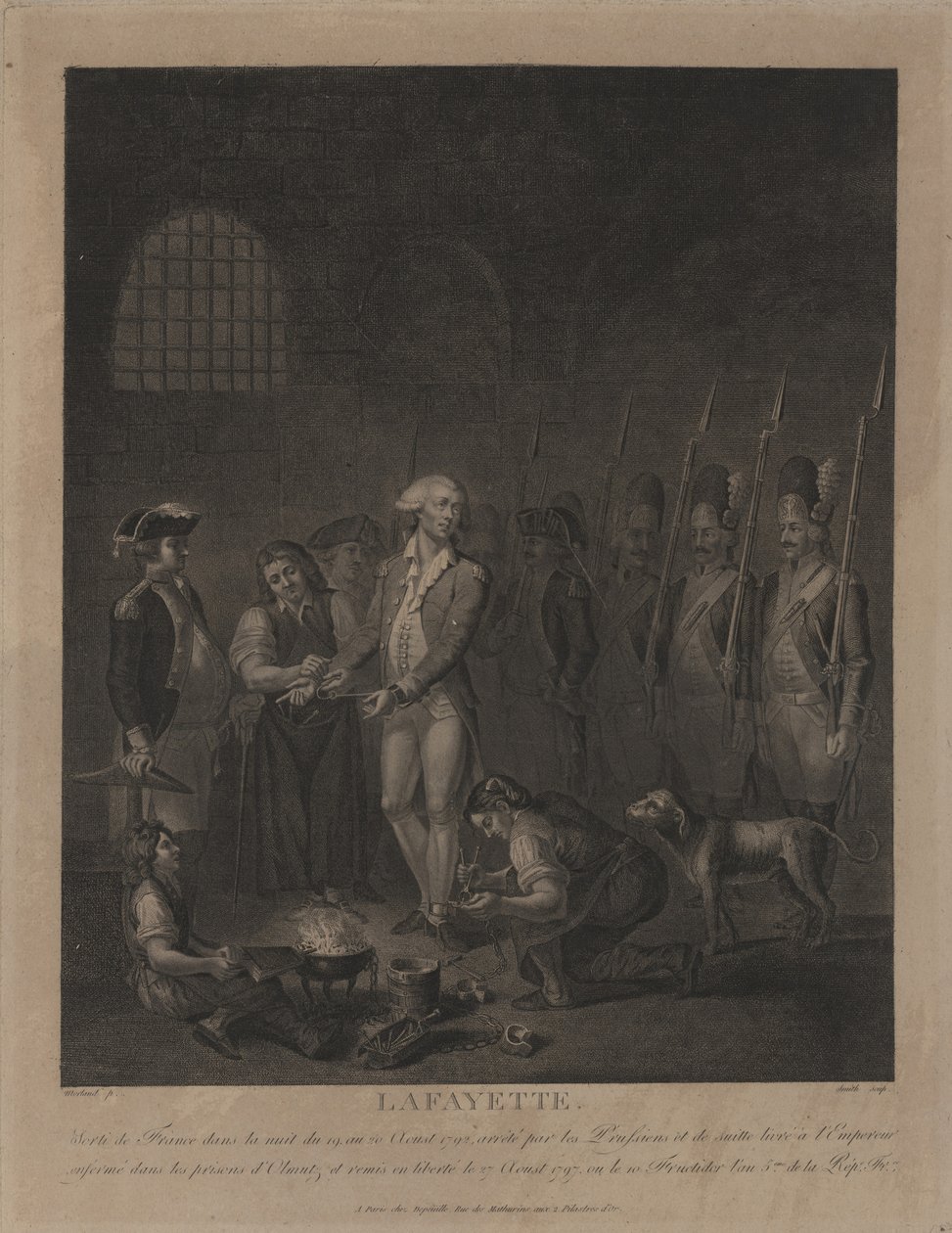 Lafayette Olomoucin vankilassa tekijältä George Morland