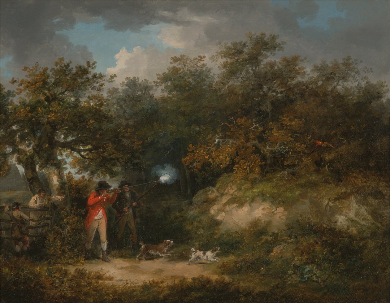 Fasaanin ampuminen tekijältä George Morland