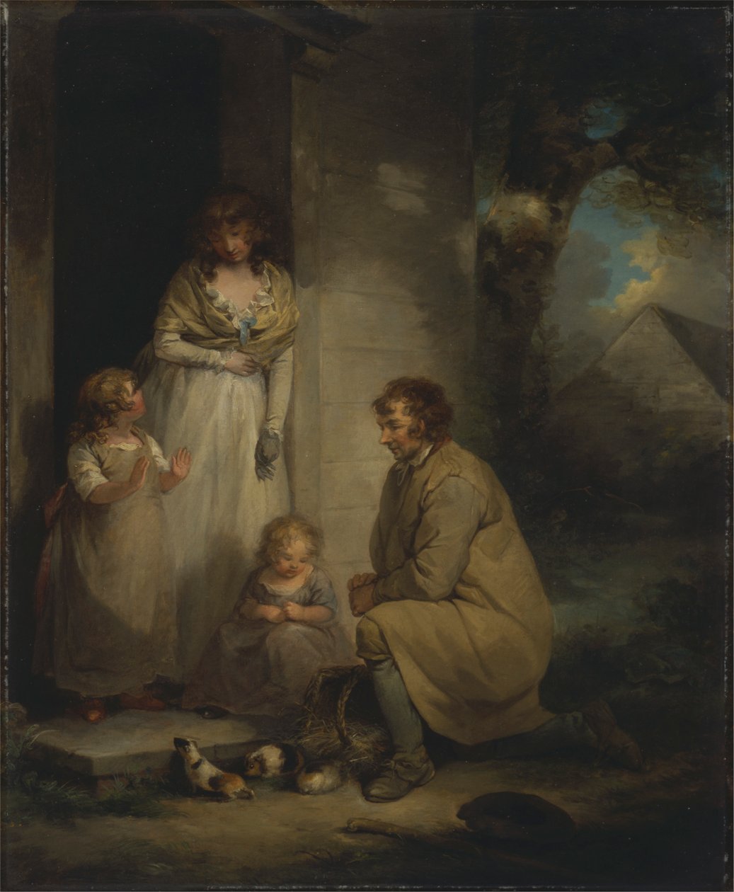 Vendo porquinhos da índia finlandês tekijältä George Morland