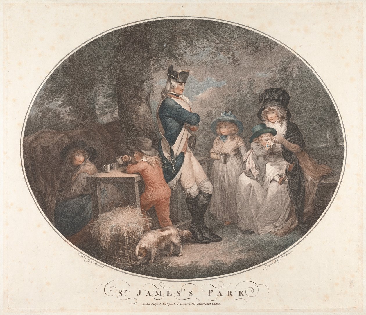 St. James Parkfinnish tekijältä George Morland