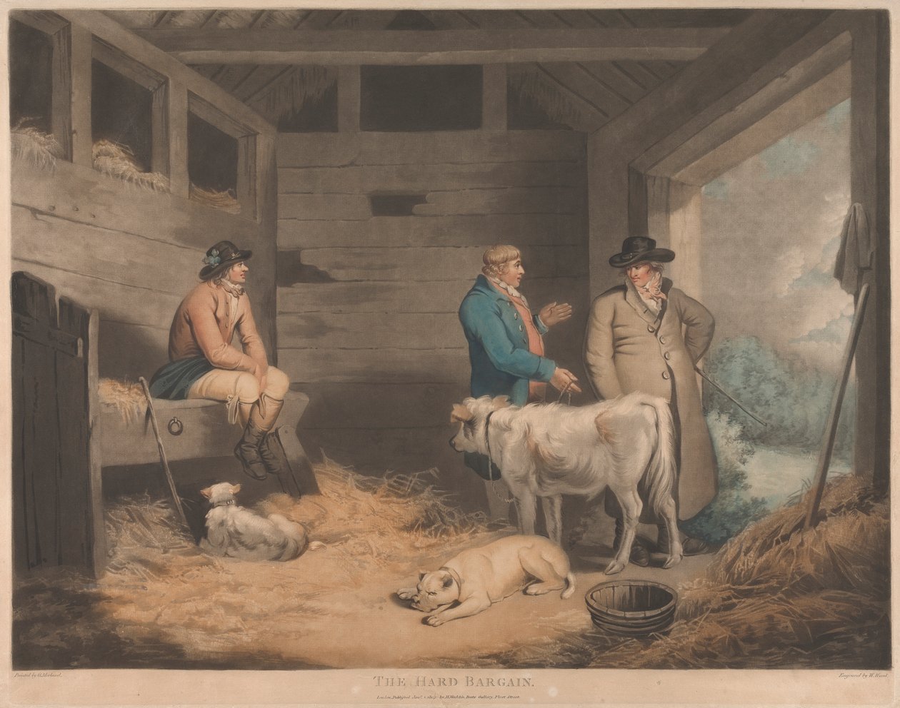 Kova kauppa tekijältä George Morland