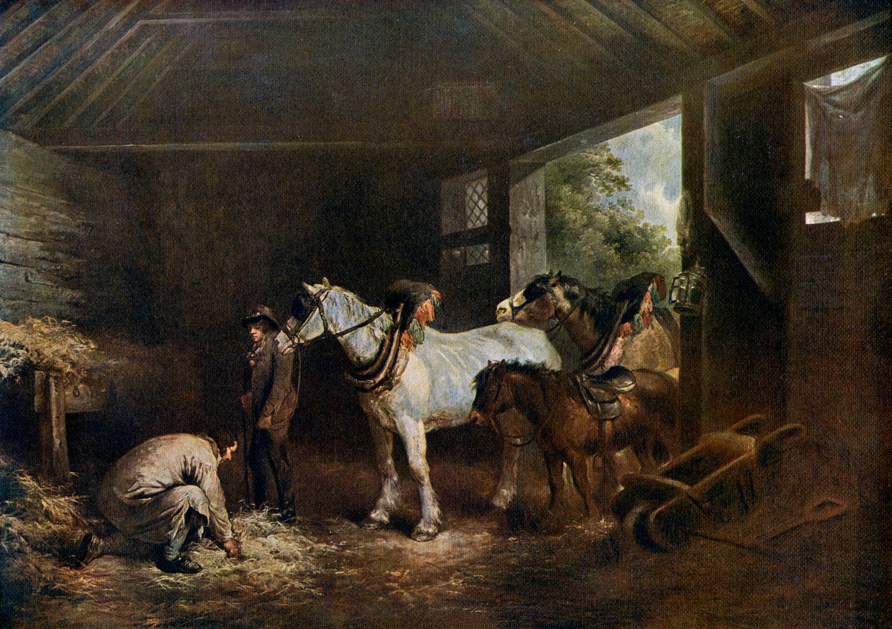 Tallin sisäpiha, 1791, 1912. tekijältä George Morland