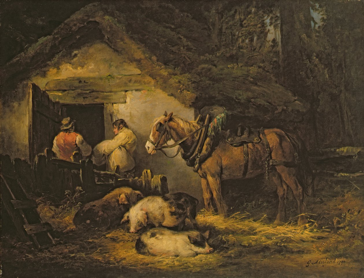 Tallin ovi tekijältä George Morland