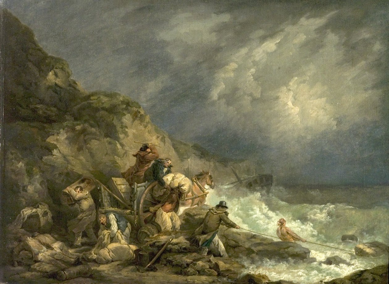 Wreckers, noin 1790 tekijältä George Morland