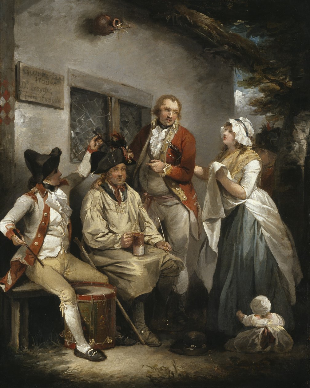 Trepanning a Recruit, n. 1790 tekijältä George Morland