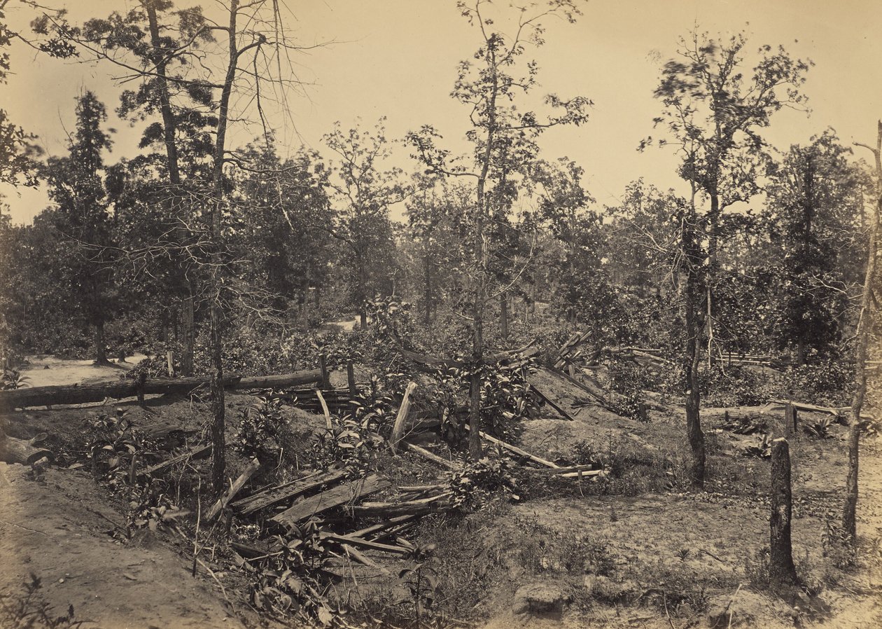 Atlantan taistelukenttä, Georgia, 22. heinäkuuta 1864, nro 1 tekijältä George N. Barnard