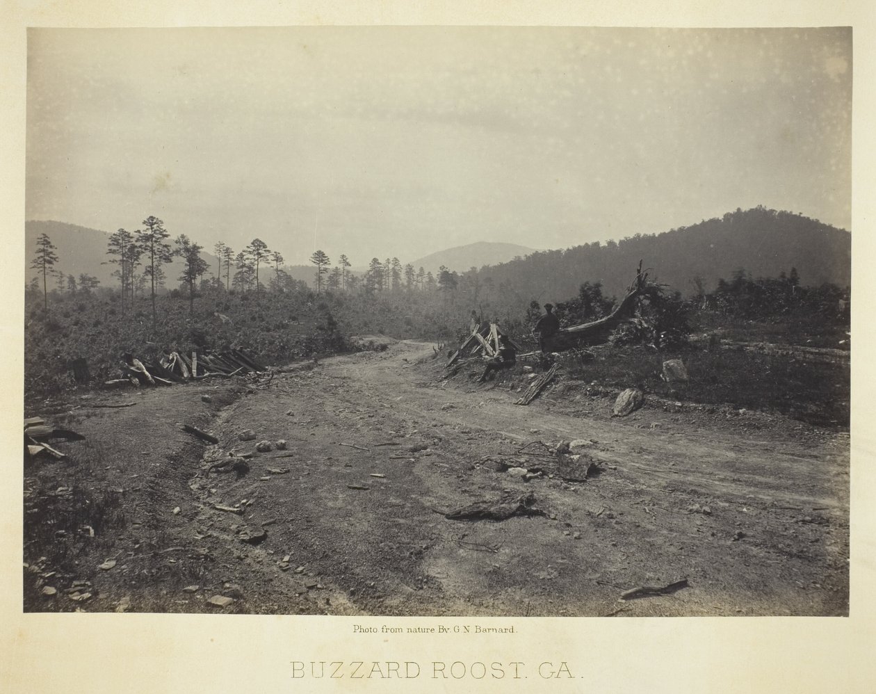 Buzzard Roost, GA tekijältä George N. Barnard