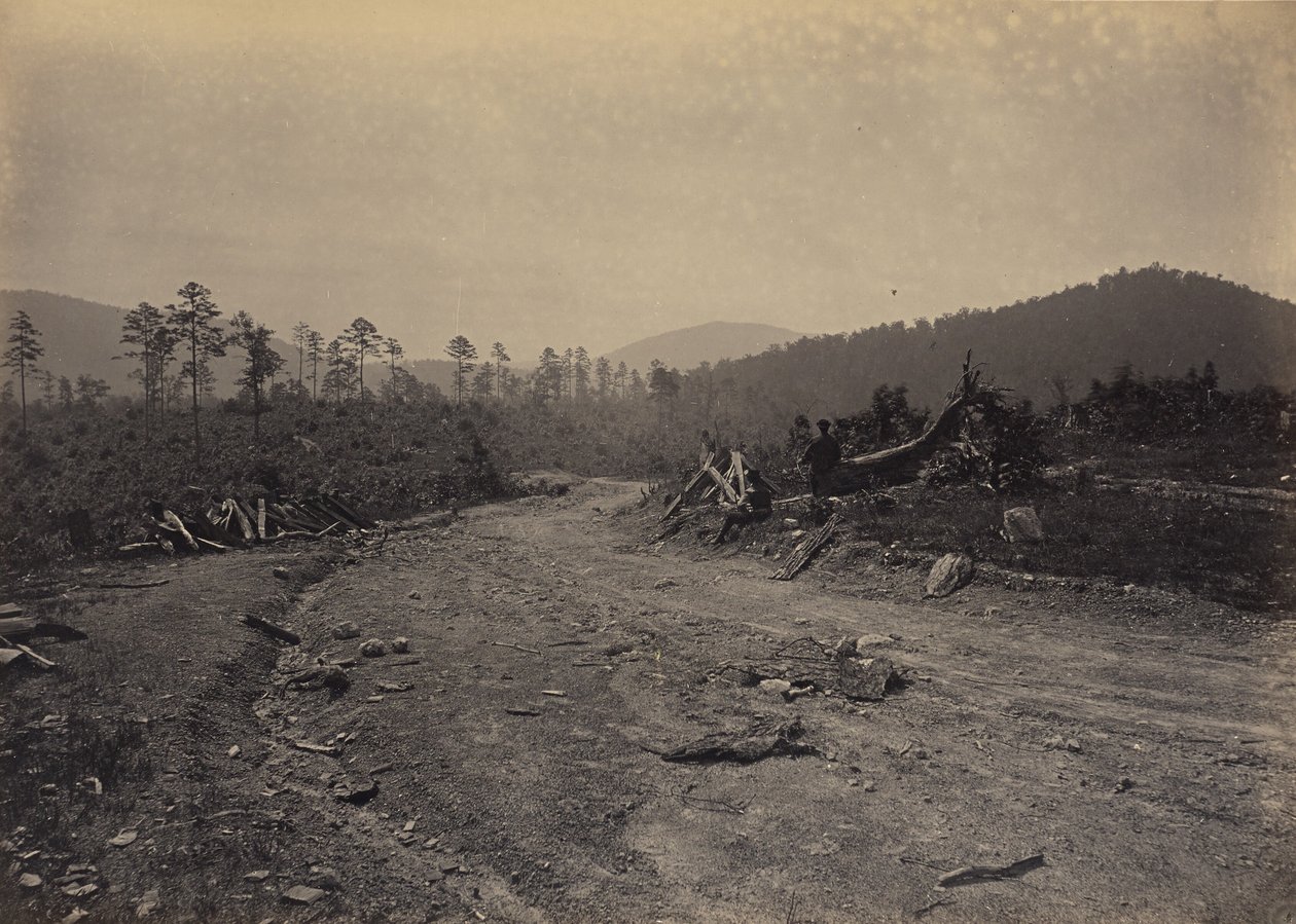 Buzzard Roost, Georgia tekijältä George N. Barnard
